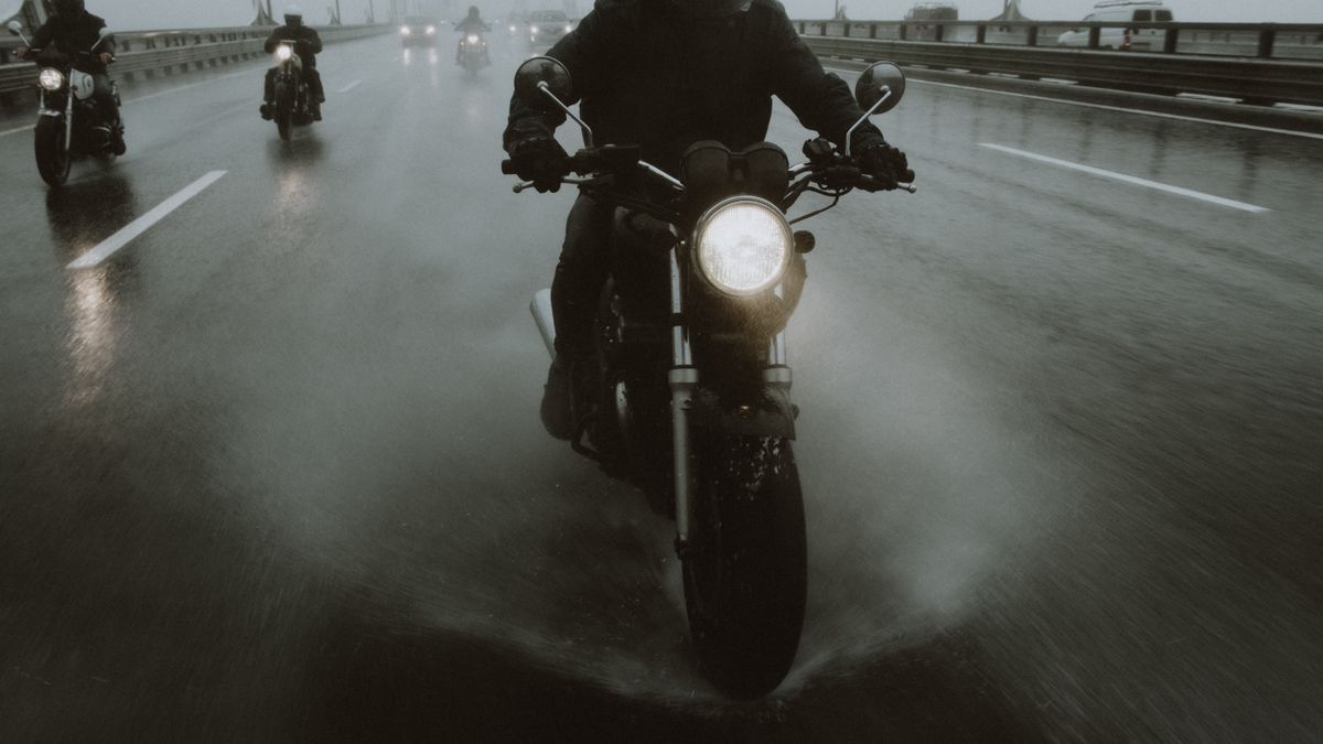 Motorcyclists wearing helmets, illustrating Florida helmet law requirements